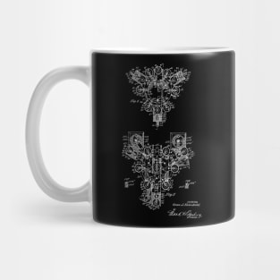 Automatic Bowling Machine Vintage Patent Drawing Mug